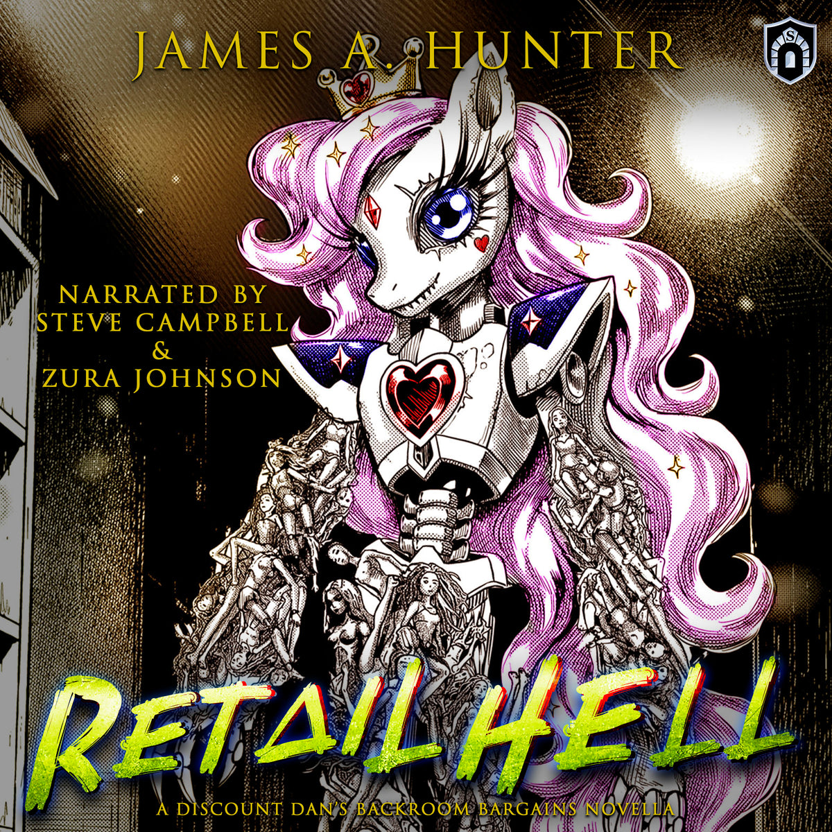 Audio version of Retail Hell, narrated by Steve Campbell and Zura Johnson