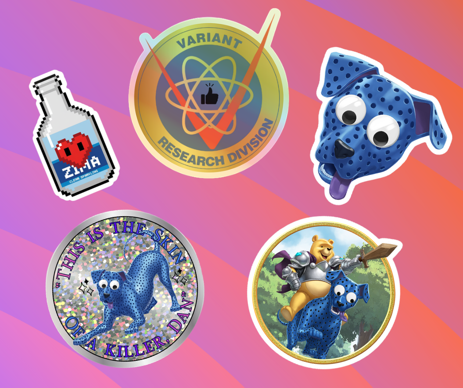 Discount Dan – 5 Count Sticker Pack
