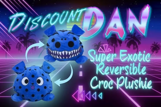 Reversible Croc Plushie