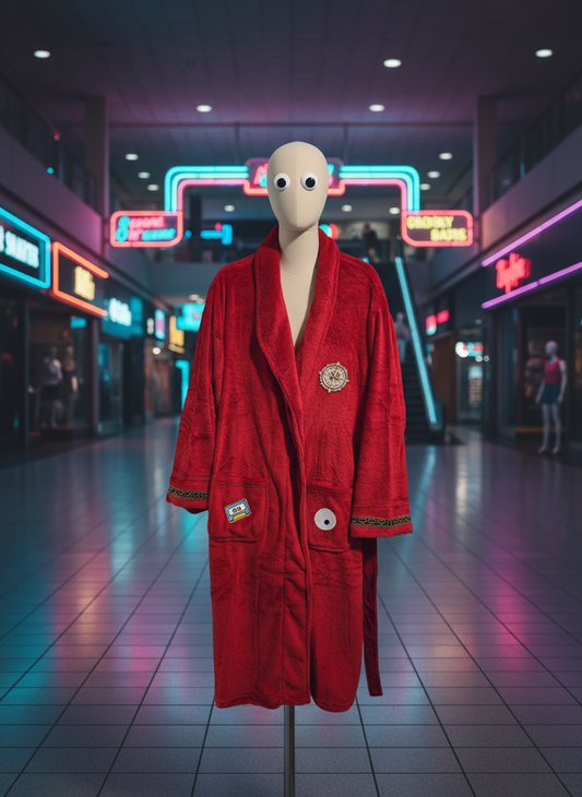 Discount Dan’s Imitation Versace Bathrobe