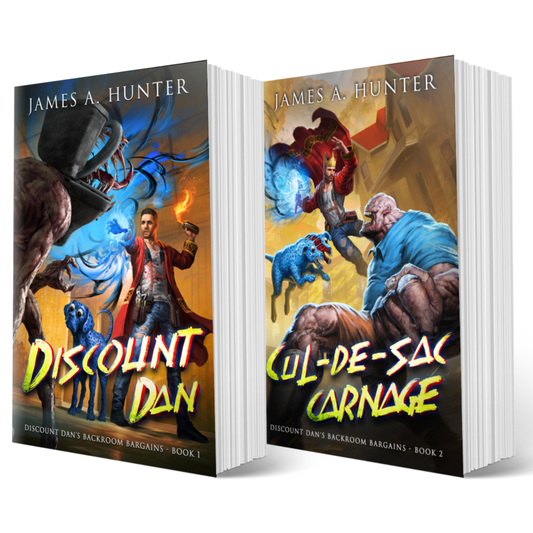 BUNDLE Discount Dan's Backroom Bargains Books 1 & 2 SIGNED** Paperback