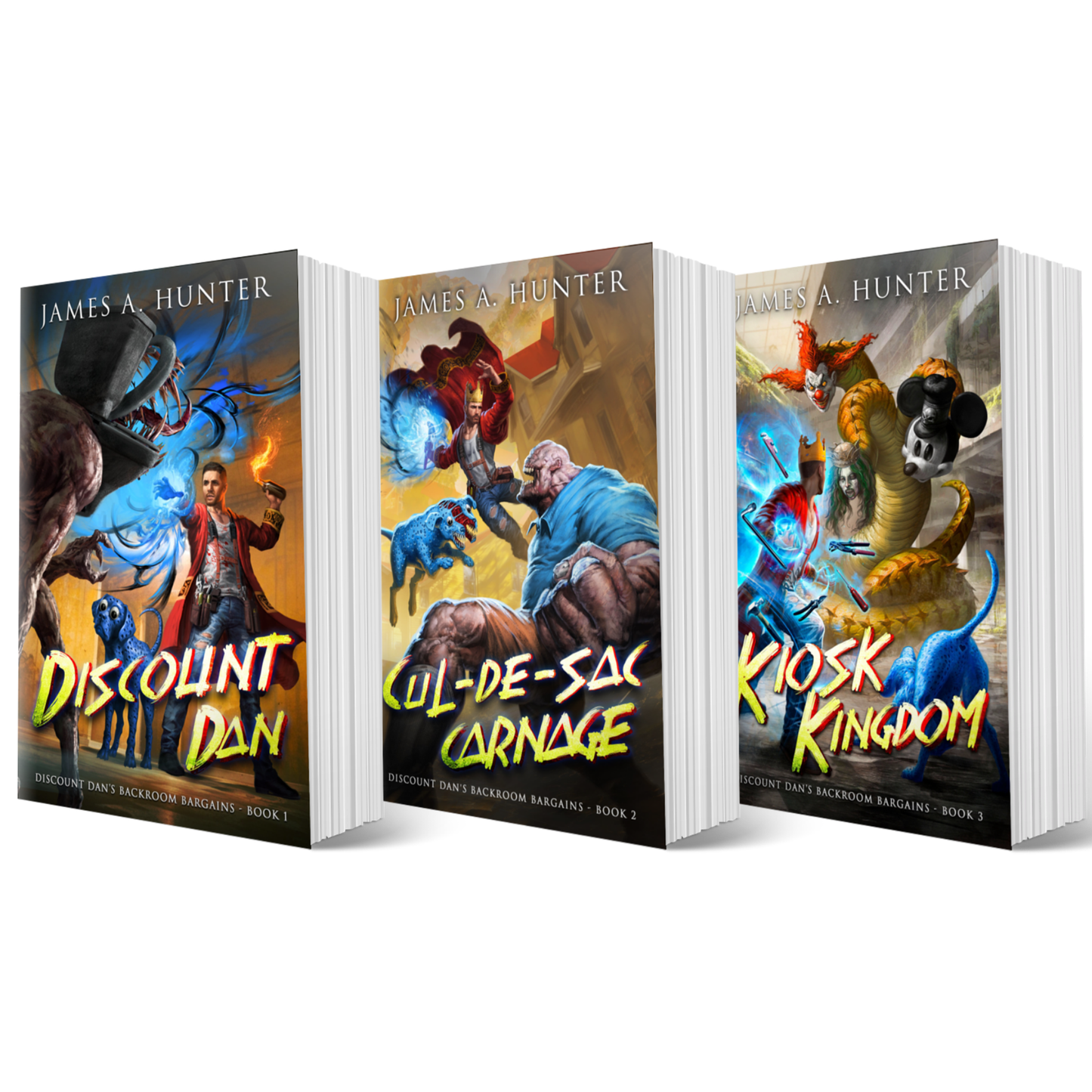 BUNDLE Discount Dan's Backroom Bargains Books 1-3 SIGNED** Paperback