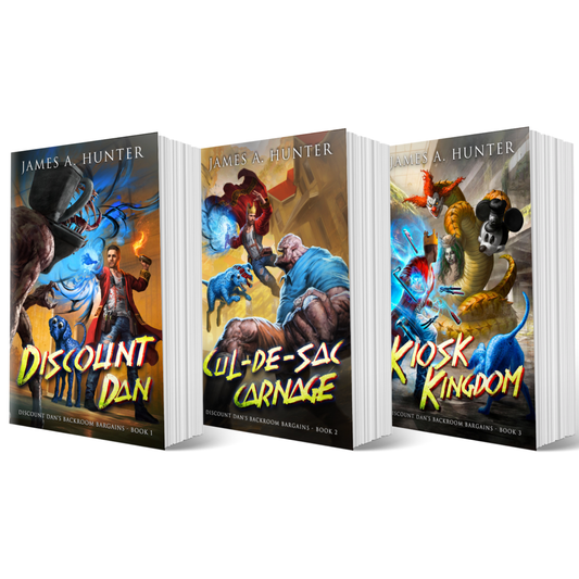 BUNDLE Discount Dan's Backroom Bargains Books 1-3 SIGNED** Paperback